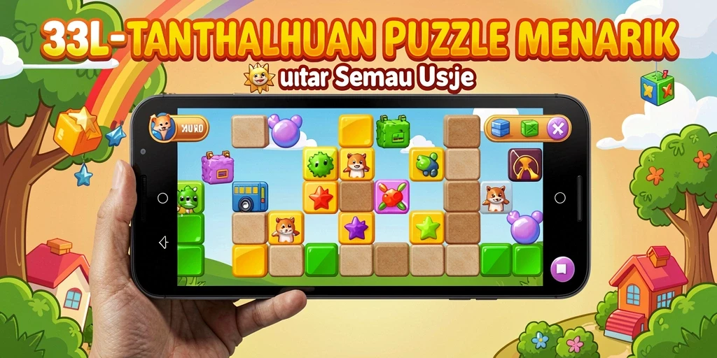 Gameplay seru dan menantang dari 33L yang penuh teka-teki.