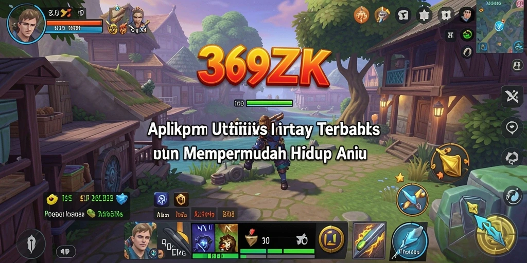 Tampilan antarmuka aplikasi 369ZK yang menarik.