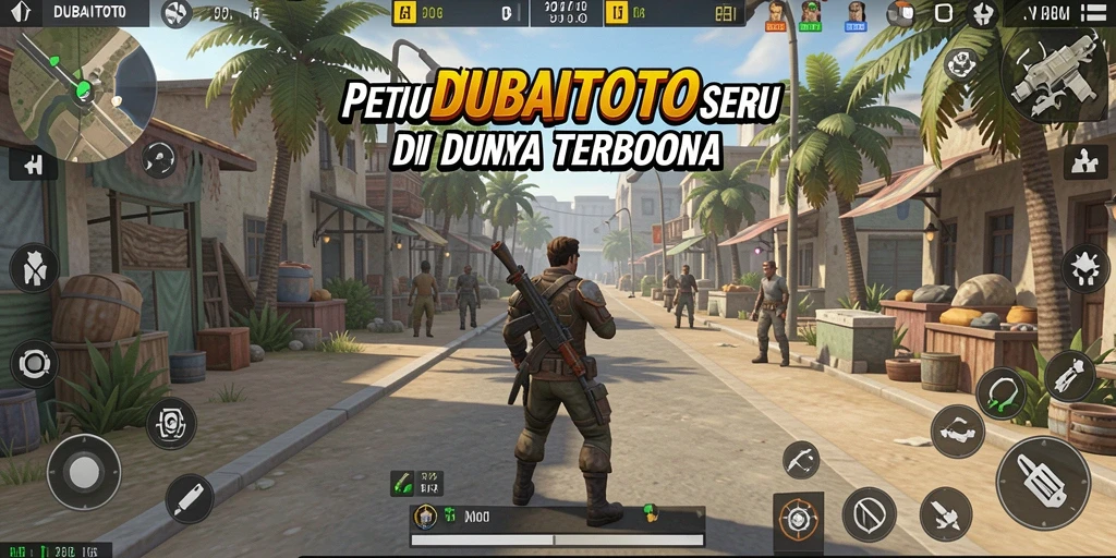 Gameplay DUBAITOTO di dunia terbuka yang luas dan menantang.