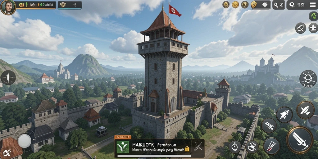 Gameplay seru dari HAIKUOTK saat menghadapi gelombang musuh.