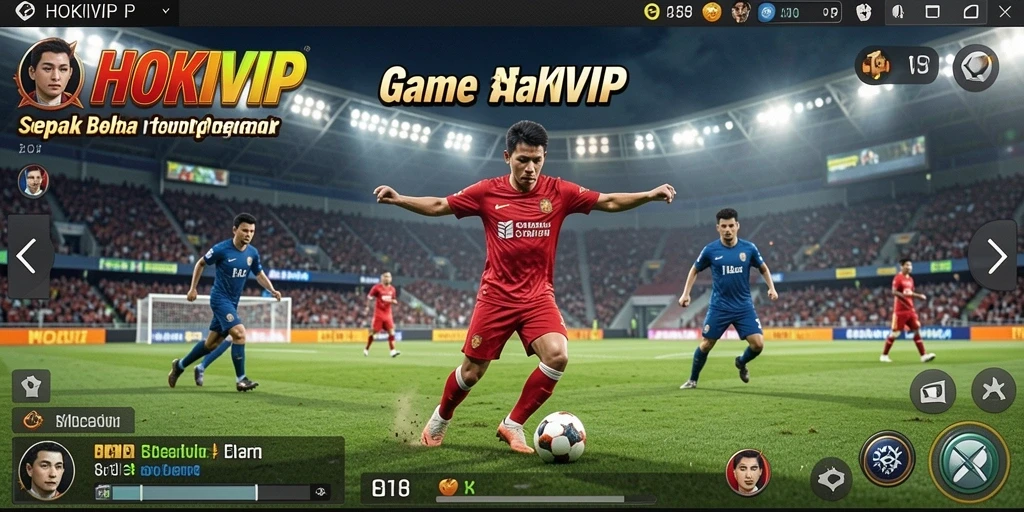 Tampilan menarik dari gameplay HOKIVIP yang mendebarkan.