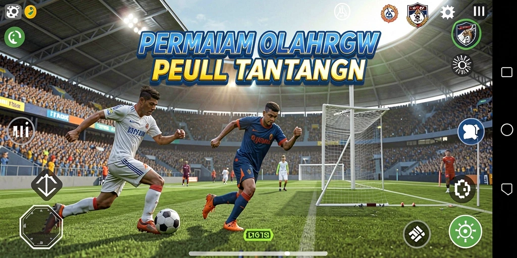 Tampilan gameplay menegangkan dari ID6788 saat bermain olahraga.