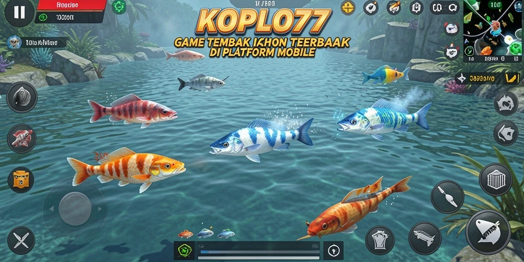Gameplay KOPLO77 yang seru dan menantang di kategori Tembak Ikan.