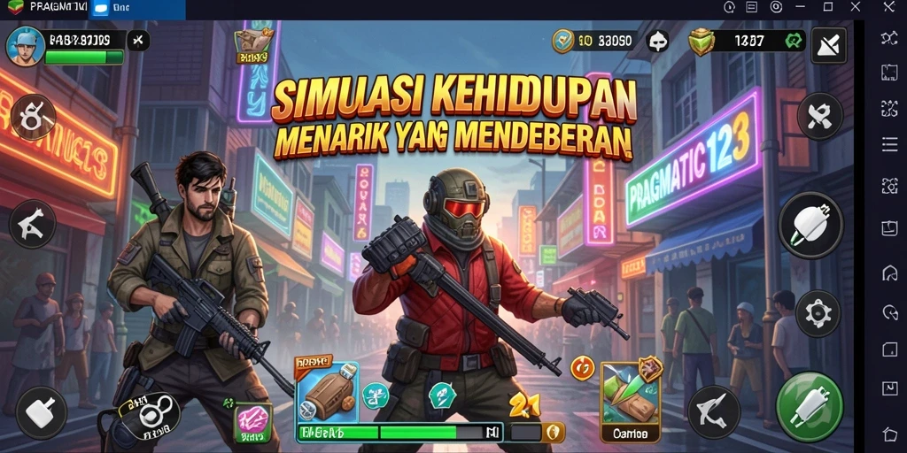 Tampilan permainan PRAGMATIC123 dengan elemen simulasi yang mengasyikkan.