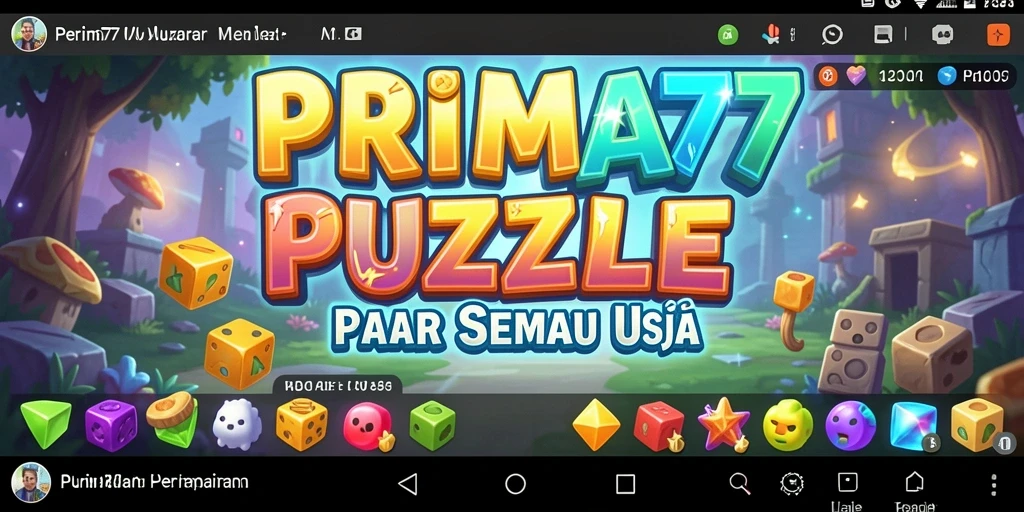 Screenshot gameplay PRIMA77 yang menunjukkan momen seru dalam permainan Puzzle.