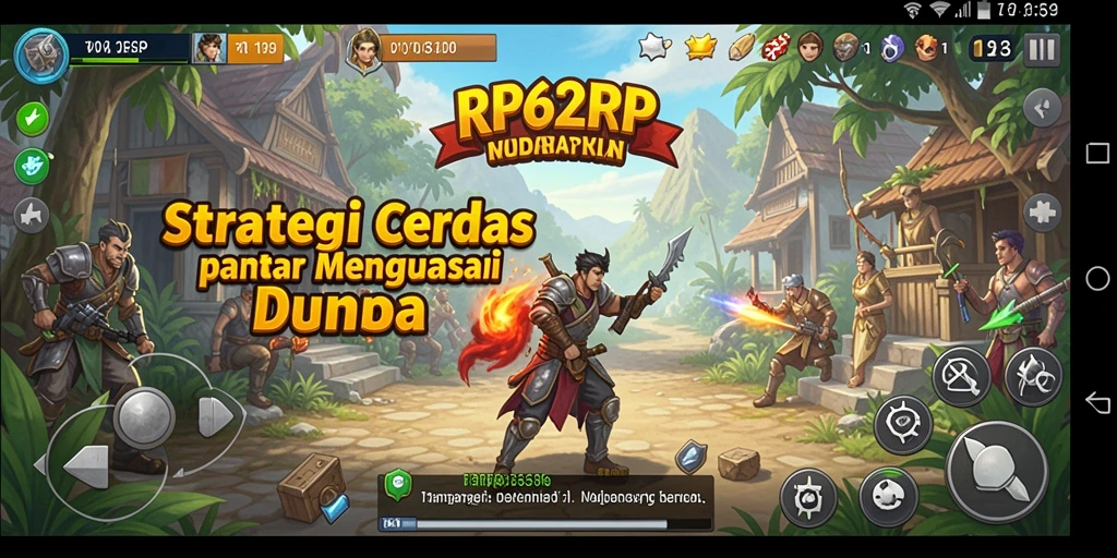 Tampilan gameplay RP62RP yang menggugah semangat strategi.