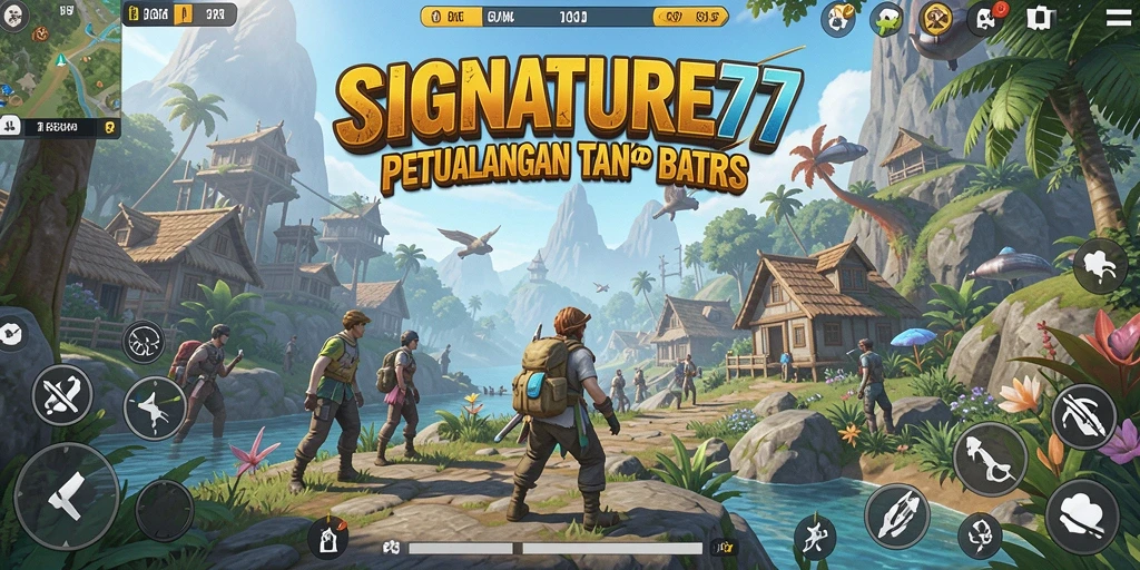 Tampilan gameplay yang menakjubkan di dunia terbuka SIGNATURE77.