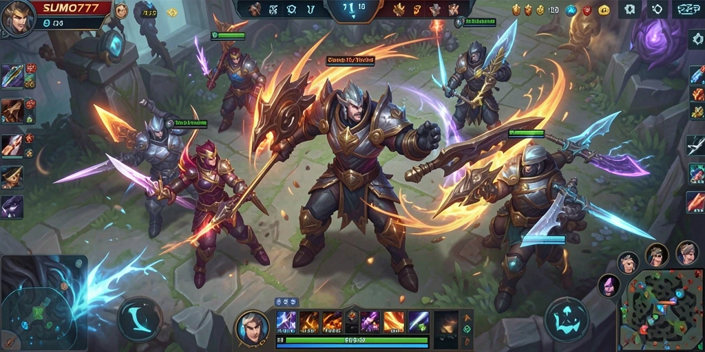 Tangkapan layar gameplay SUMO777 yang menarik dan menegangkan.